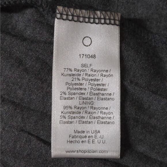 Anthropologie Dolan Left Coast Piper Pleated Skater Dress in Gray – Sz XS – EUC - Picture 6 of 7